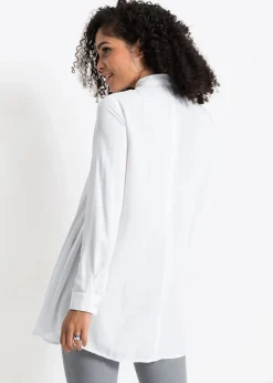 Bluse mit Perlenknopfleiste|bonprix New