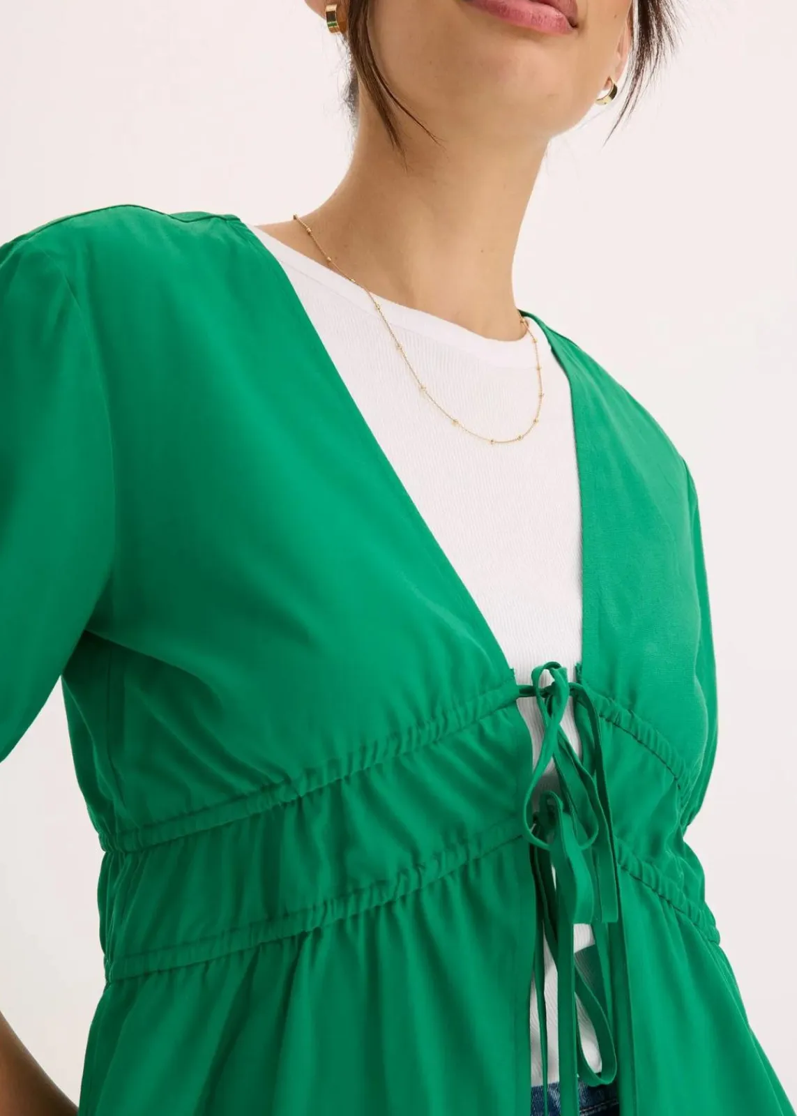 Bluse mit Schleifen|bonprix Online