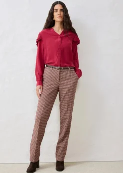 Bluse mit Seidenanteil|bonprix Sale