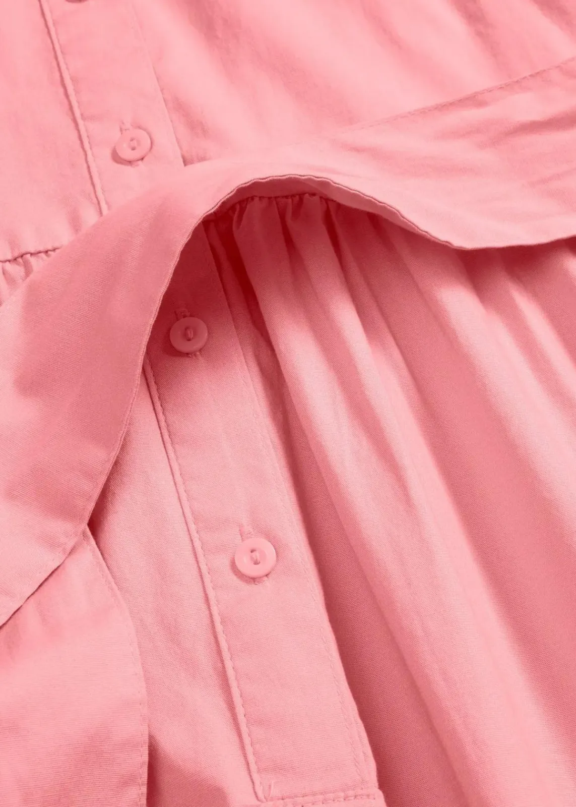 Blusenkleid aus elastischem Baumwoll-Mix|bonprix Clearance