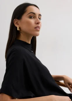 Blusenkleid aus feiner Viskose|bonprix Hot