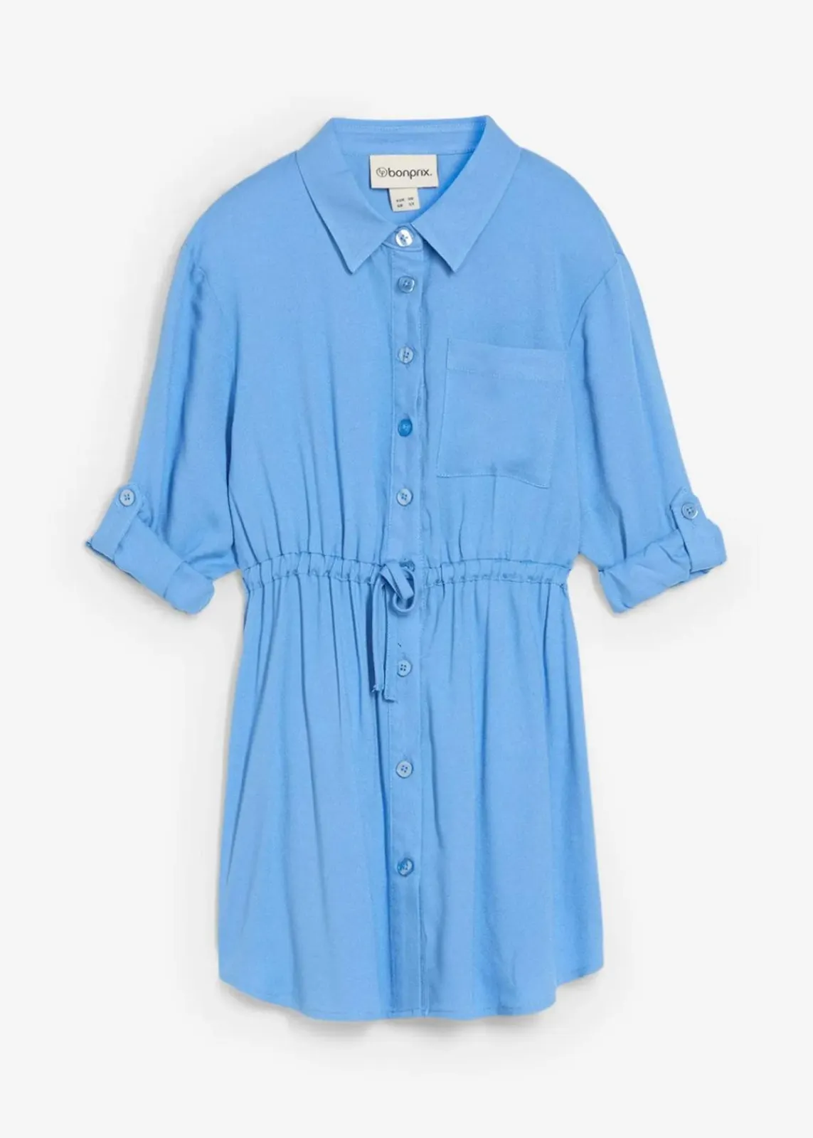 Blusenkleid aus fließender Viskose|bonprix