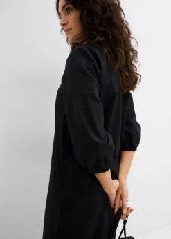 Blusenkleid aus leichter Baumwolle|bonprix Clearance