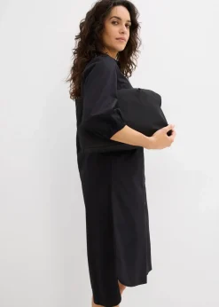 Blusenkleid aus leichter Baumwolle|bonprix Clearance