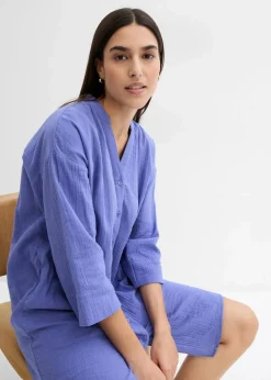 Blusenkleid aus Musselin|bonprix Clearance
