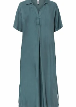 Blusenkleid mit Taschen|bonprix