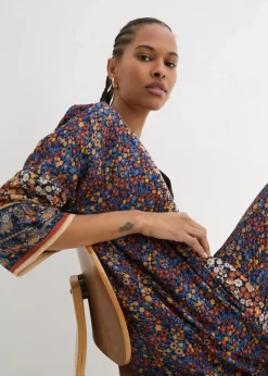 Blusenmantel aus Viskose|bonprix Discount