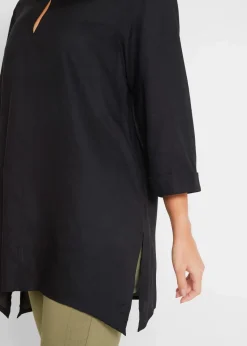 Blusenshirt aus reiner Viskose|bonprix Sale