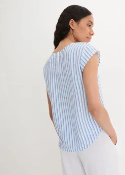 Blusenshirt aus softem Viskose-Mix|bonprix Outlet