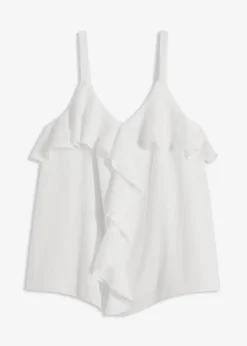 bonprix Bekleidung·Jacken & Mäntel|Blusen & Tuniken|Blusentop wollweiß