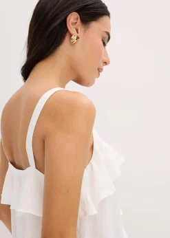 bonprix Bekleidung·Jacken & Mäntel|Blusen & Tuniken|Blusentop wollweiß