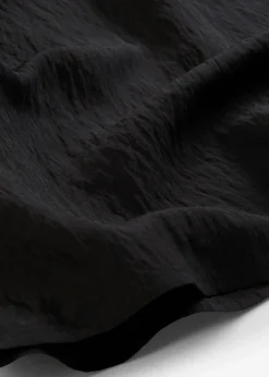 bonprix Bekleidung·Jacken & Mäntel|Zweiteiler & Sets|Blusentop aus Crinkle-Viskose-Mix schwarz