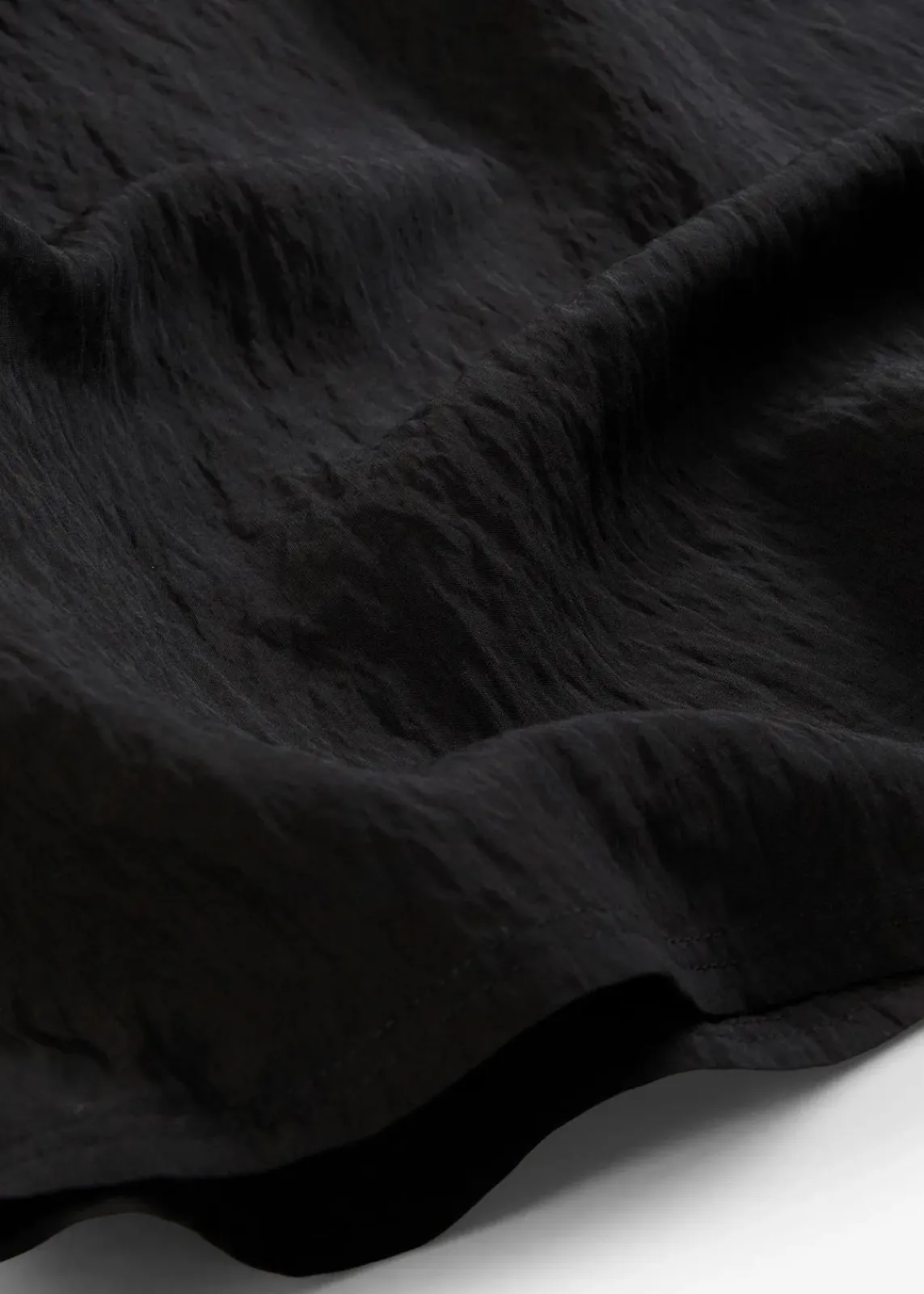 bonprix Bekleidung·Jacken & Mäntel|Zweiteiler & Sets|Blusentop aus Crinkle-Viskose-Mix schwarz