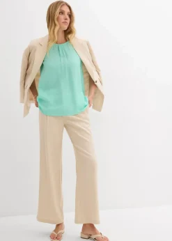 Blusentop aus fließendem Viskose-Mix|bonprix Best