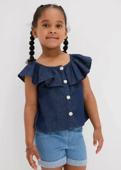 Blusentop aus fließender Baumwolle|bonprix Best