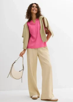 Blusentop aus fließender Viskose|bonprix Sale