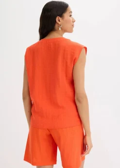 Blusentop aus leichtem Viskose-Mix|bonprix Discount