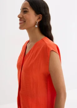 Blusentop aus leichtem Viskose-Mix|bonprix Discount