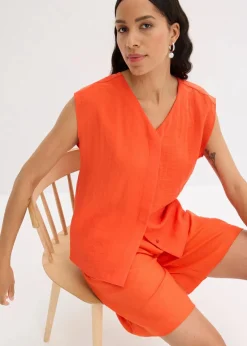 Blusentop aus leichtem Viskose-Mix|bonprix Discount