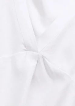 bonprix Bekleidung·Jacken & Mäntel|Blusen & Tuniken|Blusentop aus luftigem Leinen-Mix weiß