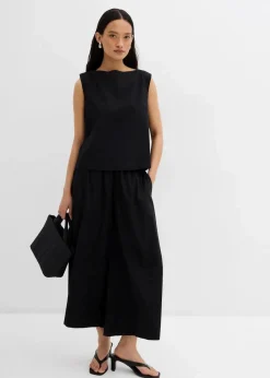 Blusentop aus reiner Baumwolle|bonprix Outlet