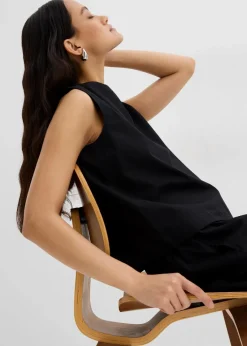 Blusentop aus reiner Baumwolle|bonprix Outlet