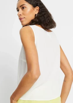 Blusentop aus strukturiertem Crinkle|bonprix Best