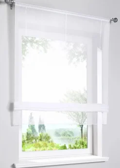 bonprix Raffrollos|Bändchenrollo weiss