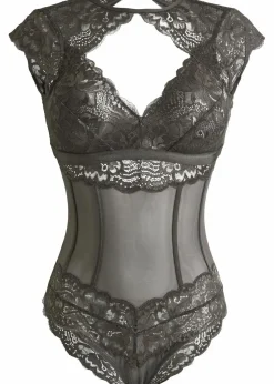 Body mit feiner Spitze|bonprix New