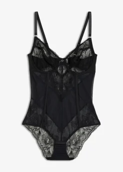 Body mit floraler Spitze|bonprix New