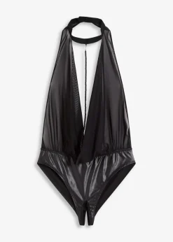 Body ouvert mit Wetlook|bonprix Hot
