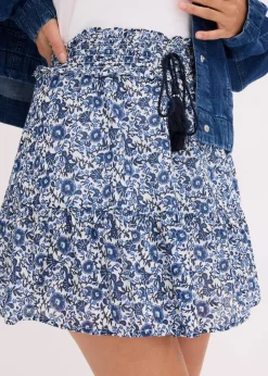 Boho-Minirock aus leichter Baumwolle|bonprix Best