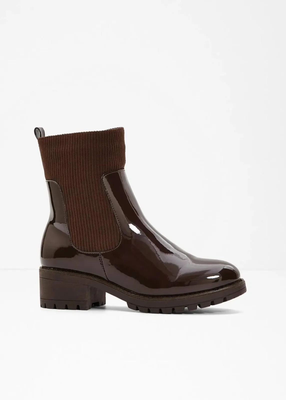 bonprix Schuhe & Accessoires In Spezialgrößen·Schuhe In Übergröße|Boots|Boot dunkelbraun