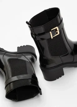 bonprix Boots|Schuhe & Accessoires In Spezialgrößen·Elastischer Schaft|Boot schwarz