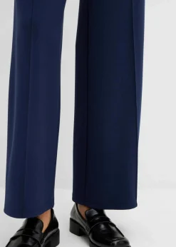 Bootcut Hose aus leicht glänzendem Viskose-Mix|bonprix Online