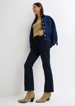 Bootcut Jeans Mid Waist, Stretch|bonprix Hot