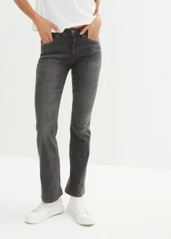 Bootcut Jeans Mid Waist, Stretch|bonprix Online