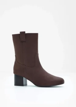 bonprix Gefütterte Winterschuhe|Boots|Boots dunkelbraun