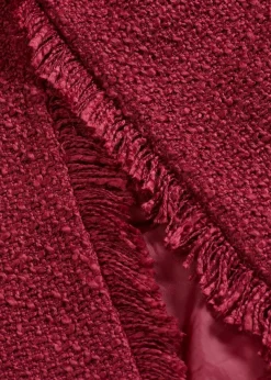 bonprix Jacken & Mäntel|Bekleidung·Hosen|Bouclé-Jacke rhododendronrot