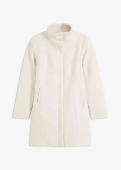 Bouclé-Kurzmantel|bonprix