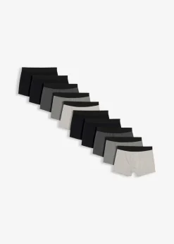 Boxershorts eng mit Baumwolle (10er Pack)|bonprix New