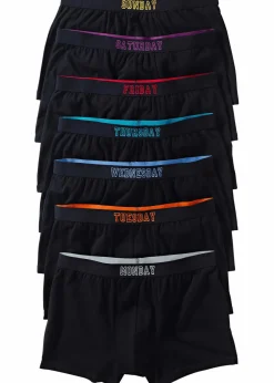 Boxershorts eng mit Baumwolle (7er Pack)|bonprix New