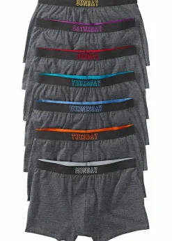 Boxershorts eng mit Baumwolle (7er Pack)|bonprix Best