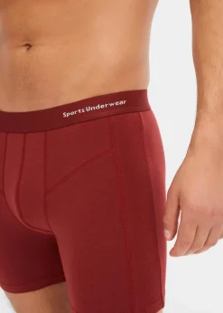 Boxershorts eng, mittellang mit Bio-Baumwolle (3er Pack)|bonprix Discount