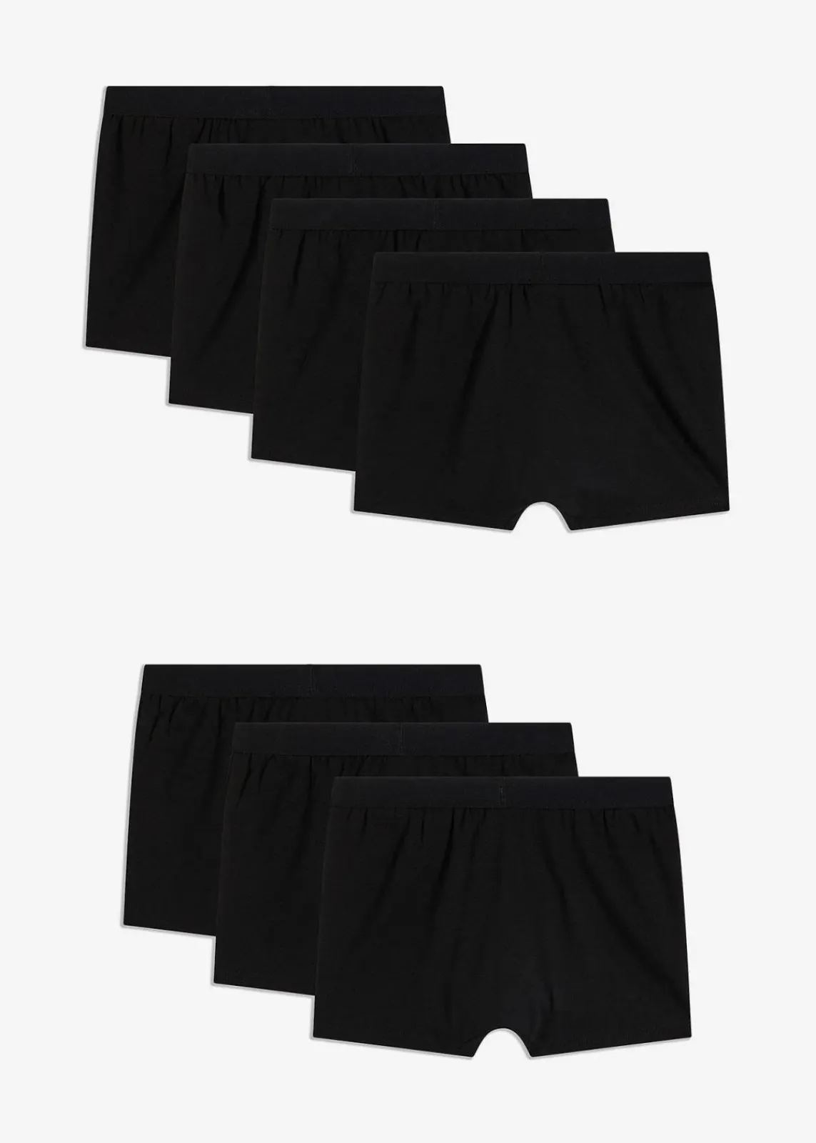 Boxershorts mit weicher Baumwolle (7er Pack)|bonprix Discount