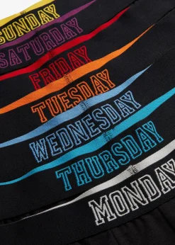 Boxershorts mit weicher Baumwolle (7er Pack)|bonprix Discount