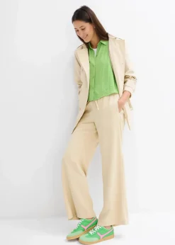 Boxy Bluse aus leichtem Crêpe|bonprix Hot