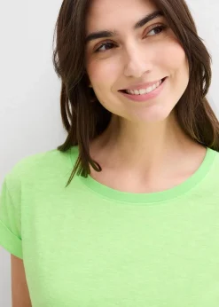 bonprix Basics|Shirts & Tops|Boxy-Shirt neongrün