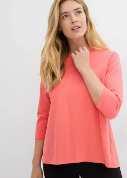 Boxy-Shirt aus biologischer Baumwolle|bonprix