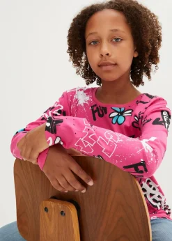 Boxy-Shirt aus reiner Bio Baumwolle (2er Pack)|bonprix Best